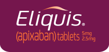 ELIQUIS® (apixaban) logo white