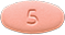 ELIQUIS® (apixaban) five mg pill icon