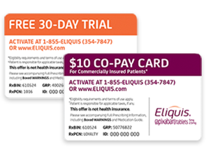 Free trial offer and co-pay cards image