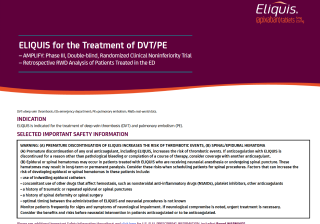 VTE hospital readmissions analysis thumbnail